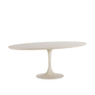 Mesa de comedor de piedra y resina Lucera