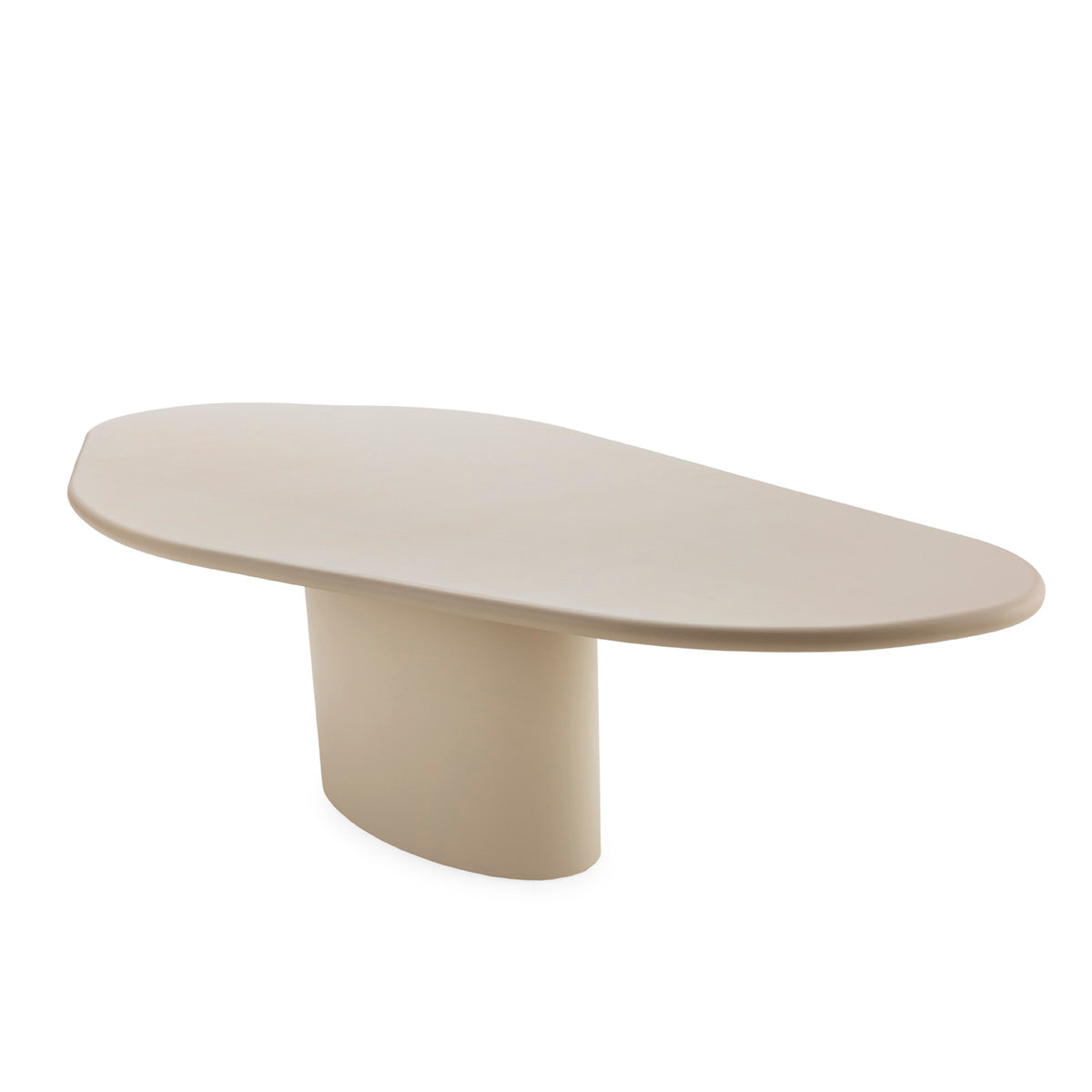 Mesa de comedor de piedra y resina Tradate
