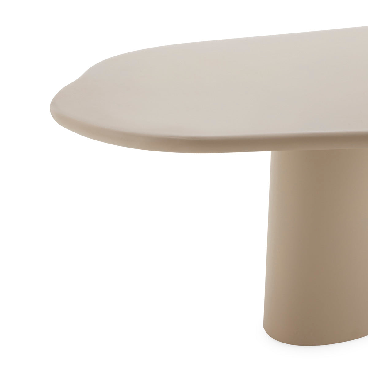 Mesa de comedor de piedra y resina Villaricca