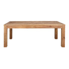 Mesa de comedor de pino reciclado en espiga Yaiza