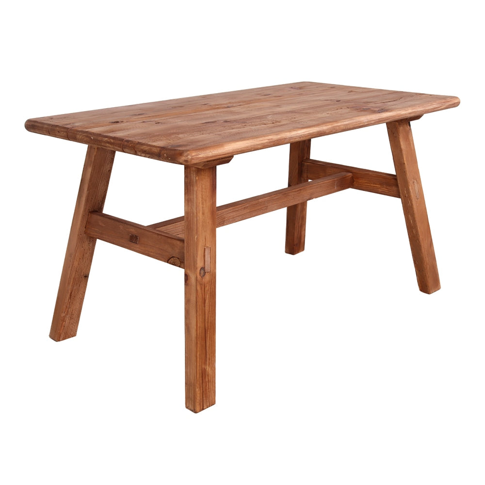 Mesa de comedor de pino reciclado Octavia