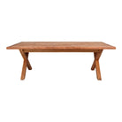 Mesa de comedor de pino reciclado Thibaut