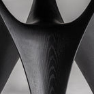 Mesa de comedor de roble Almegíjar negra