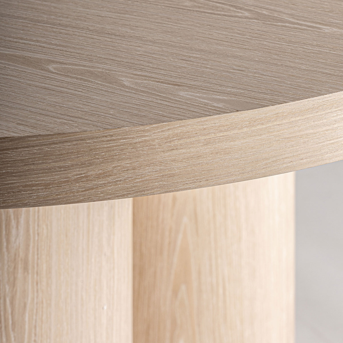 Mesa de comedor de roble Bayárcal 150 x 150 cm