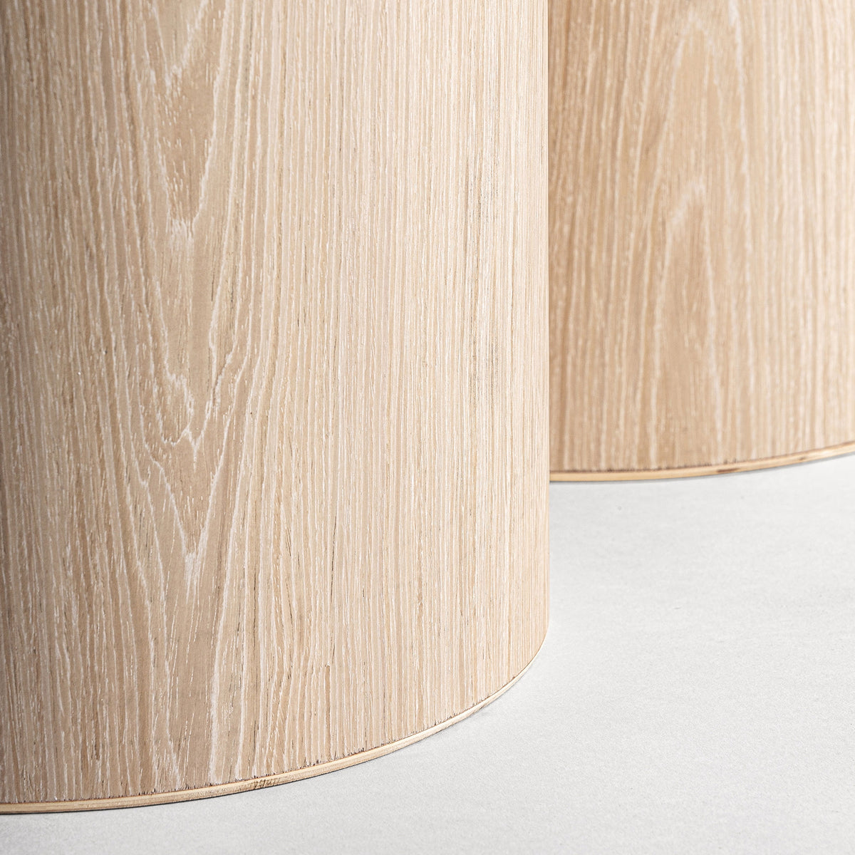 Mesa de comedor de roble Bayárcal 150 x 150 cm