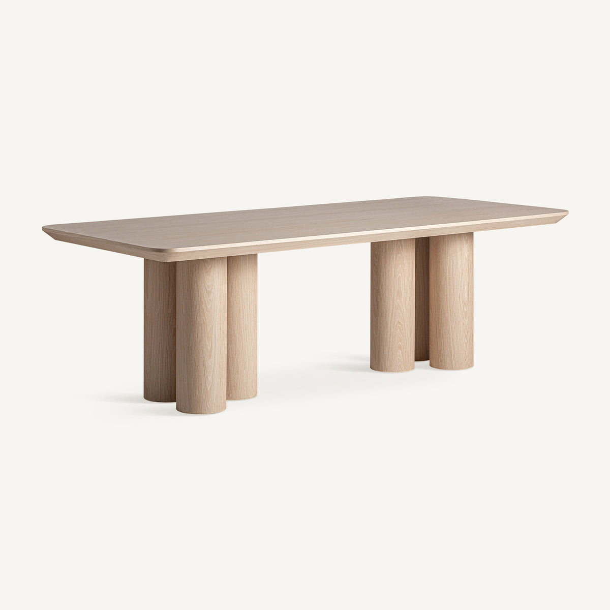 Mesa de comedor de roble Bayárcal 240 cm