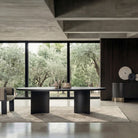 Mesa de comedor de roble Laroles