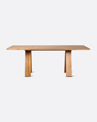 Mesa de comedor de teca reciclada Batu