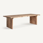 Mesa de comedor de teca reciclada Cherín