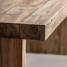 Mesa de comedor de teca reciclada Cherín