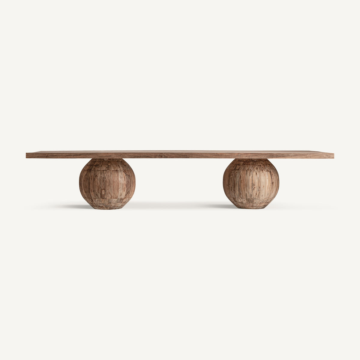 Mesa de comedor de teca reciclada Mehdia