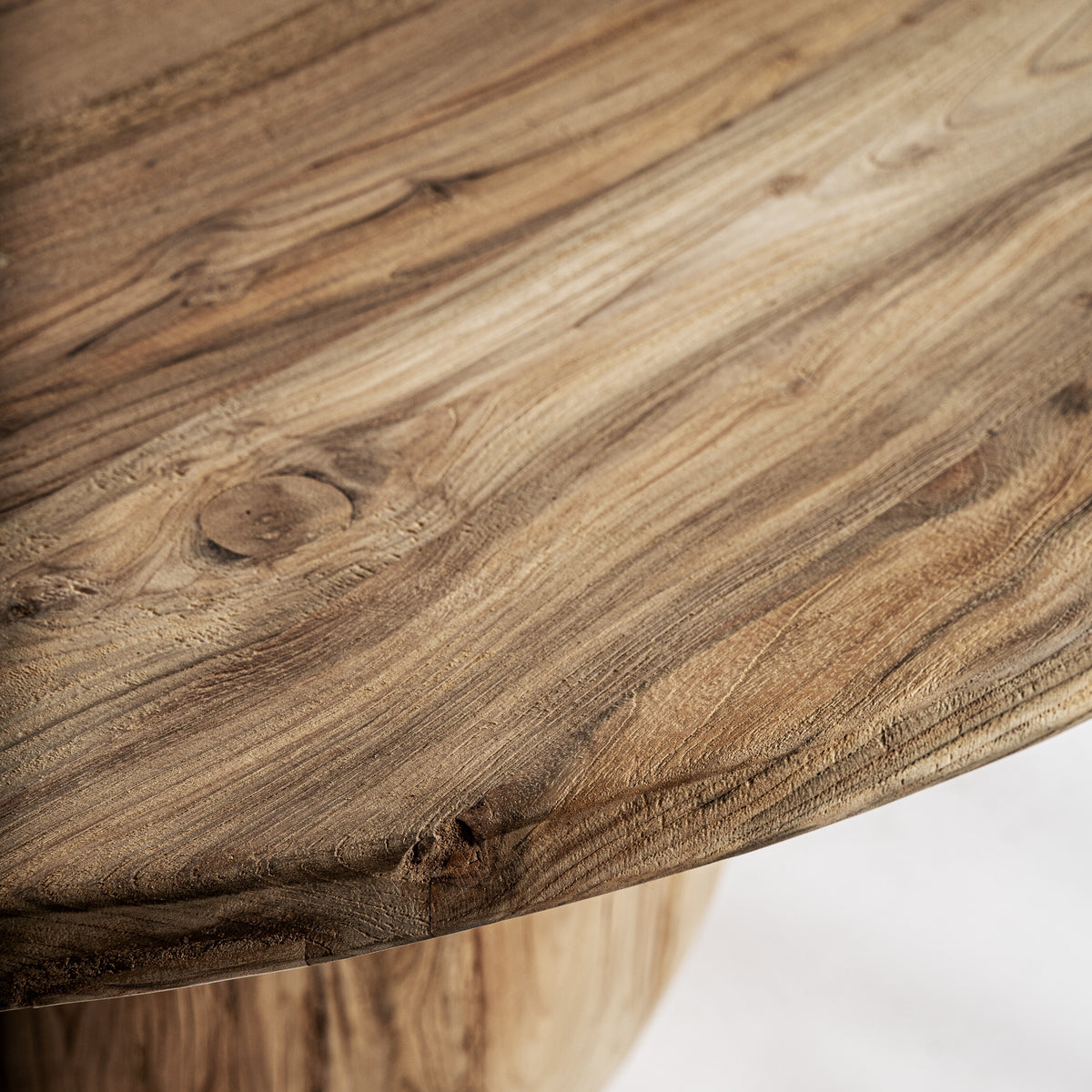 Mesa de comedor de teca reciclada Murtas