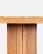 Mesa de comedor de teca reciclada Kerbang