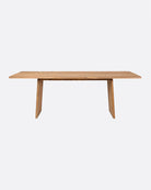 Mesa de comedor de teca reciclada Erosi