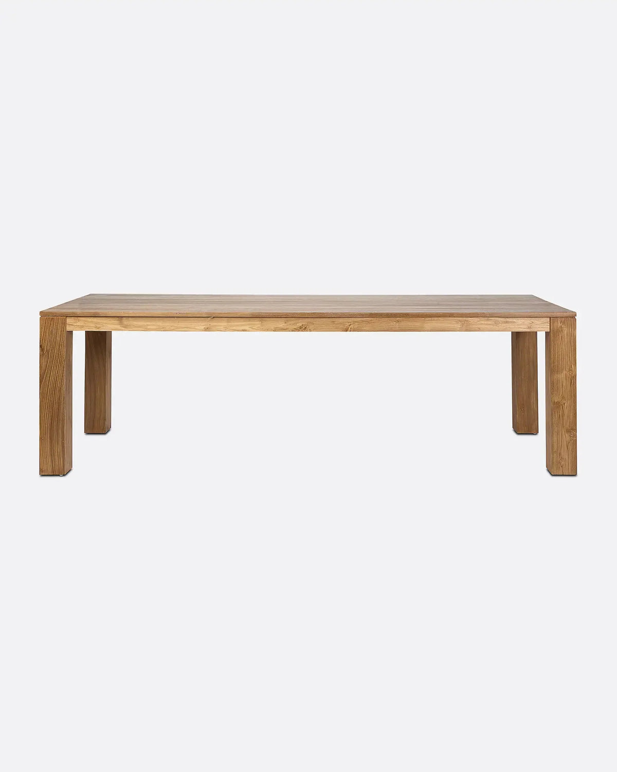 Mesa de comedor de teca reciclada Genesis