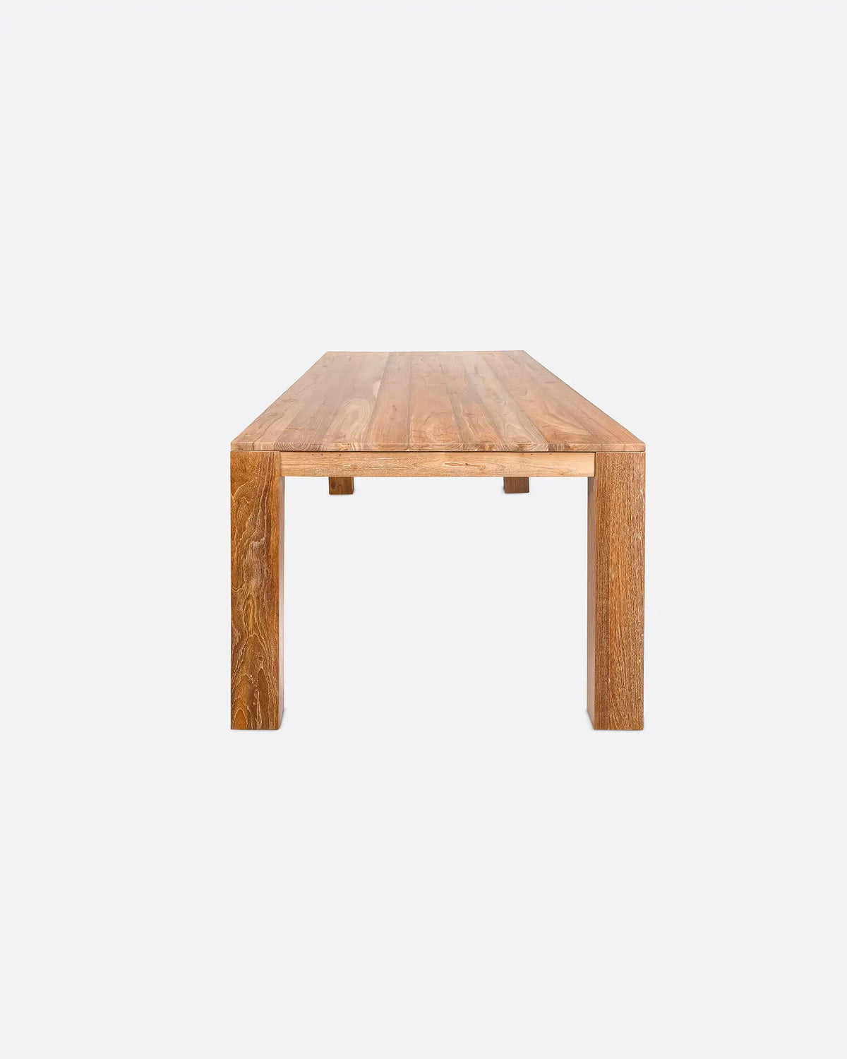 Mesa de comedor de teca reciclada Genesis