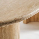 Mesa de comedor de travertino Tabernas 240 x 100 cm
