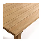 Mesa de comedor de vigas de madera Otívar