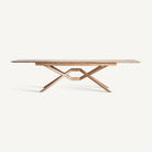 Mesa de comedor extensible de fresno Erice