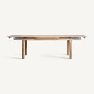Mesa de comedor extensible de fresno Monopoli