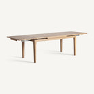 Mesa de comedor extensible de fresno Monopoli