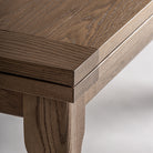 Mesa de comedor extensible de fresno Monopoli