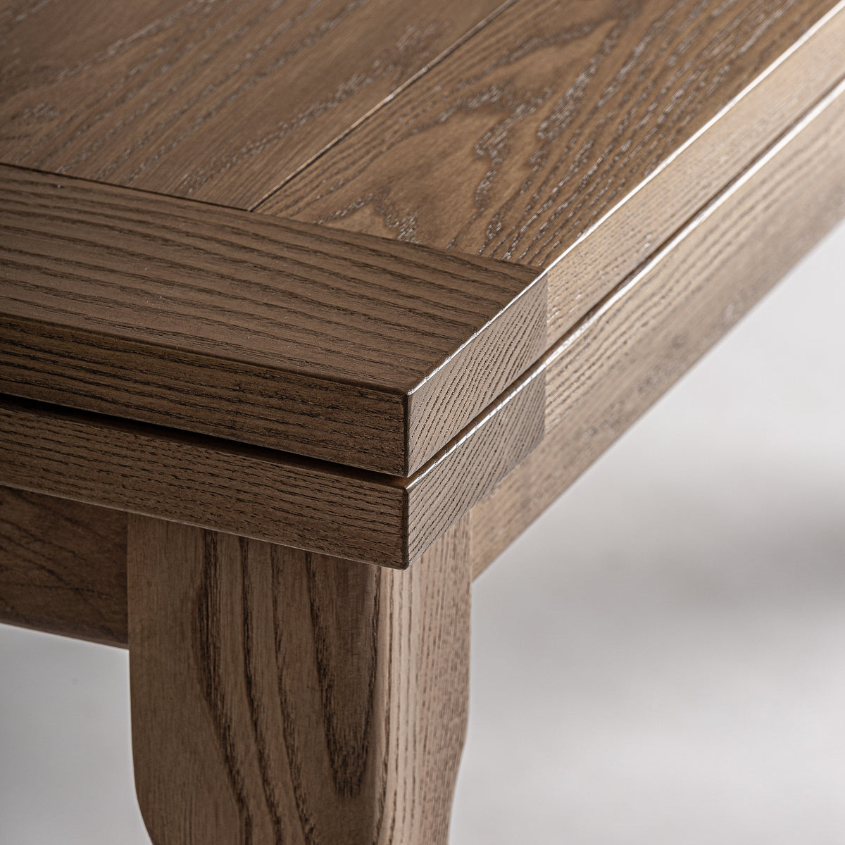 Mesa de comedor extensible de fresno Monopoli