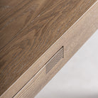 Mesa de comedor extensible de fresno Monopoli