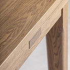 Mesa de comedor extensible de fresno Monopoli