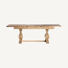 Mesa de comedor extensible de olmo reciclado Otranto 180 cm