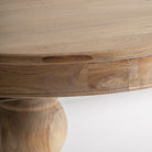 Mesa de comedor extensible de olmo reciclado Trani