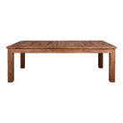Mesa de comedor extensible de pino reciclado Aroa