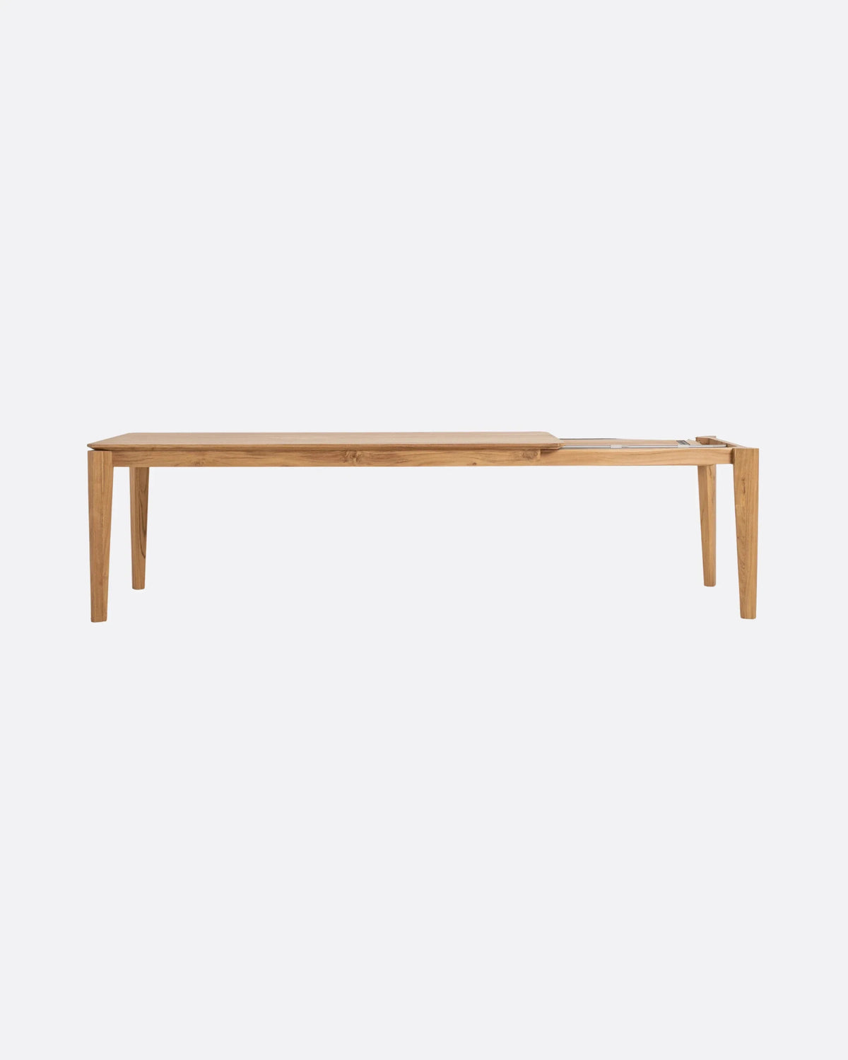 Mesa de comedor extensible de teca Daoen