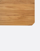 Mesa de comedor extensible de teca Daoen