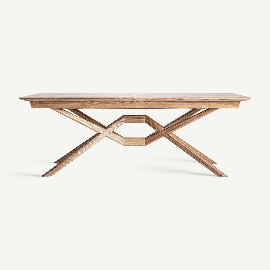 Mesa de Comedor Extensible Maili - #pino_y_jacaranda#