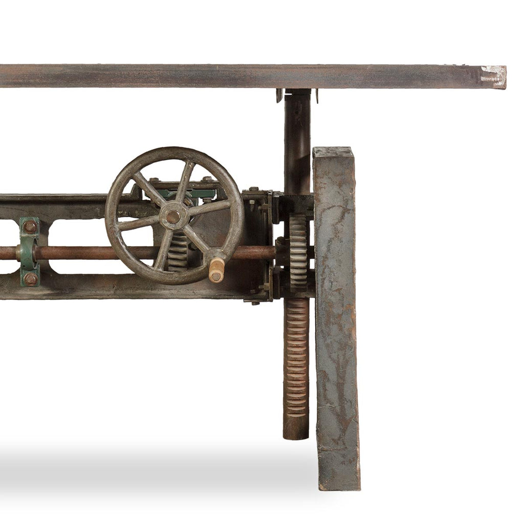 Mesa de Comedor Industrial - pino_y_jacaranda