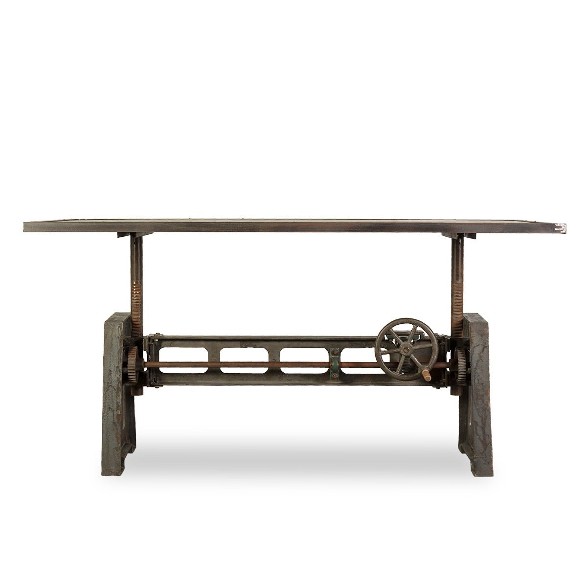 Mesa de Comedor Industrial - pino_y_jacaranda
