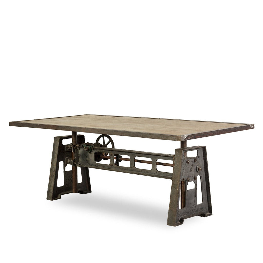 Mesa de Comedor Industrial - pino_y_jacaranda