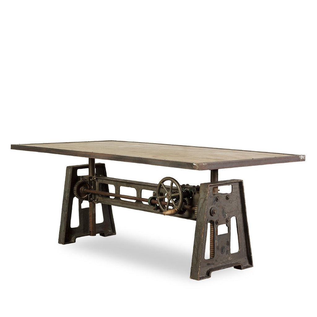 Mesa de Comedor Industrial - pino_y_jacaranda
