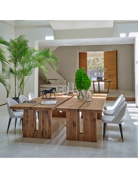 Mesa de Comedor Jartum - #pino_y_jacaranda#