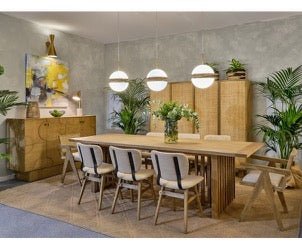 Mesa de Comedor Juba - #pino_y_jacaranda#