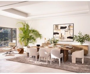 Mesa de Comedor Juba - #pino_y_jacaranda#