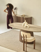 Mesa de Comedor Kaia Nogal 180 cm