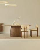 Mesa de Comedor Kaia Nogal 180 cm