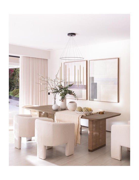 Mesa de Comedor Kalima - #pino_y_jacaranda#