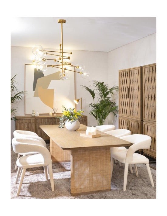 Mesa de Comedor Kalima - #pino_y_jacaranda#