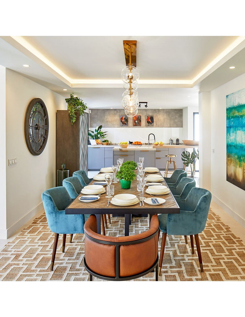 Mesa de Comedor Lesoto - #pino_y_jacaranda#