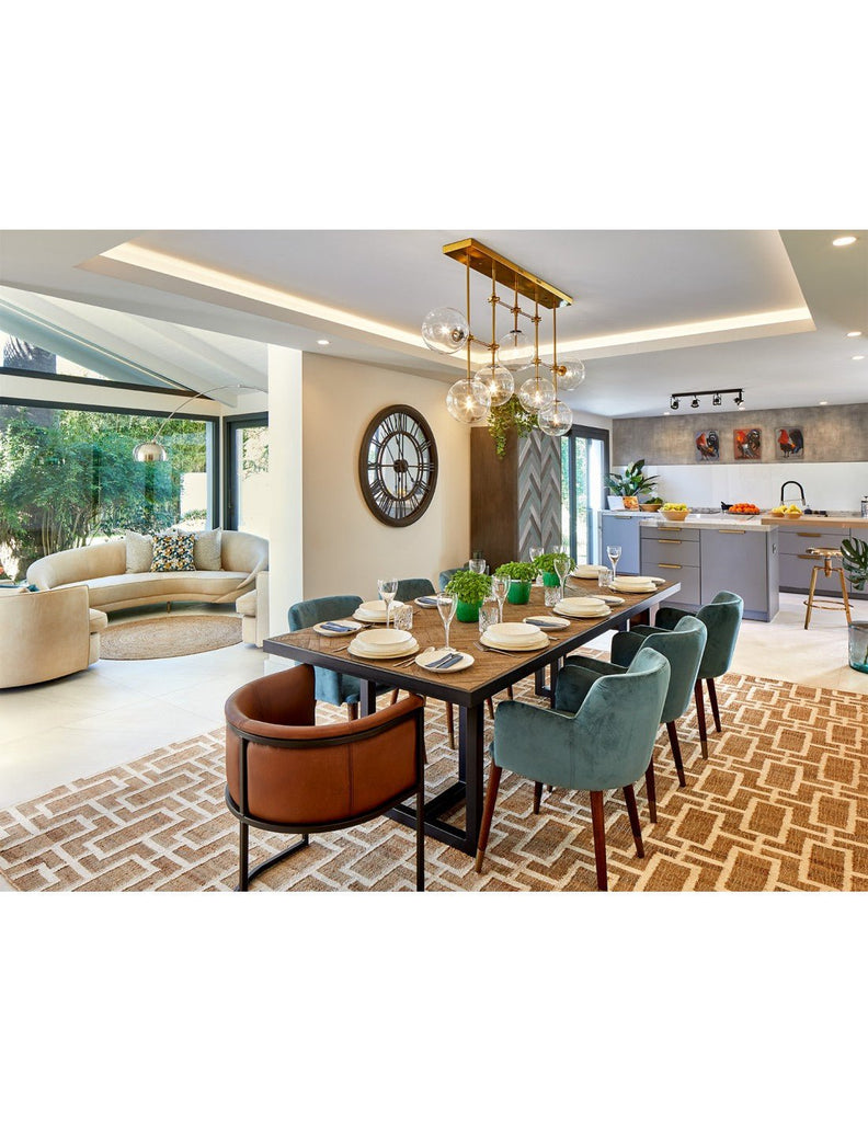 Mesa de Comedor Lesoto - #pino_y_jacaranda#