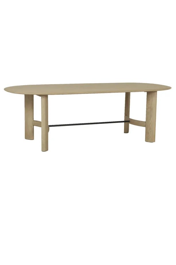 Mesa de Comedor Ovalada Musaka - pino_y_jacaranda