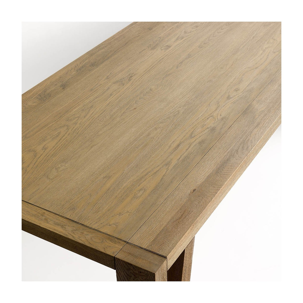 Mesa de comedor rectangular de roble Iznalloz